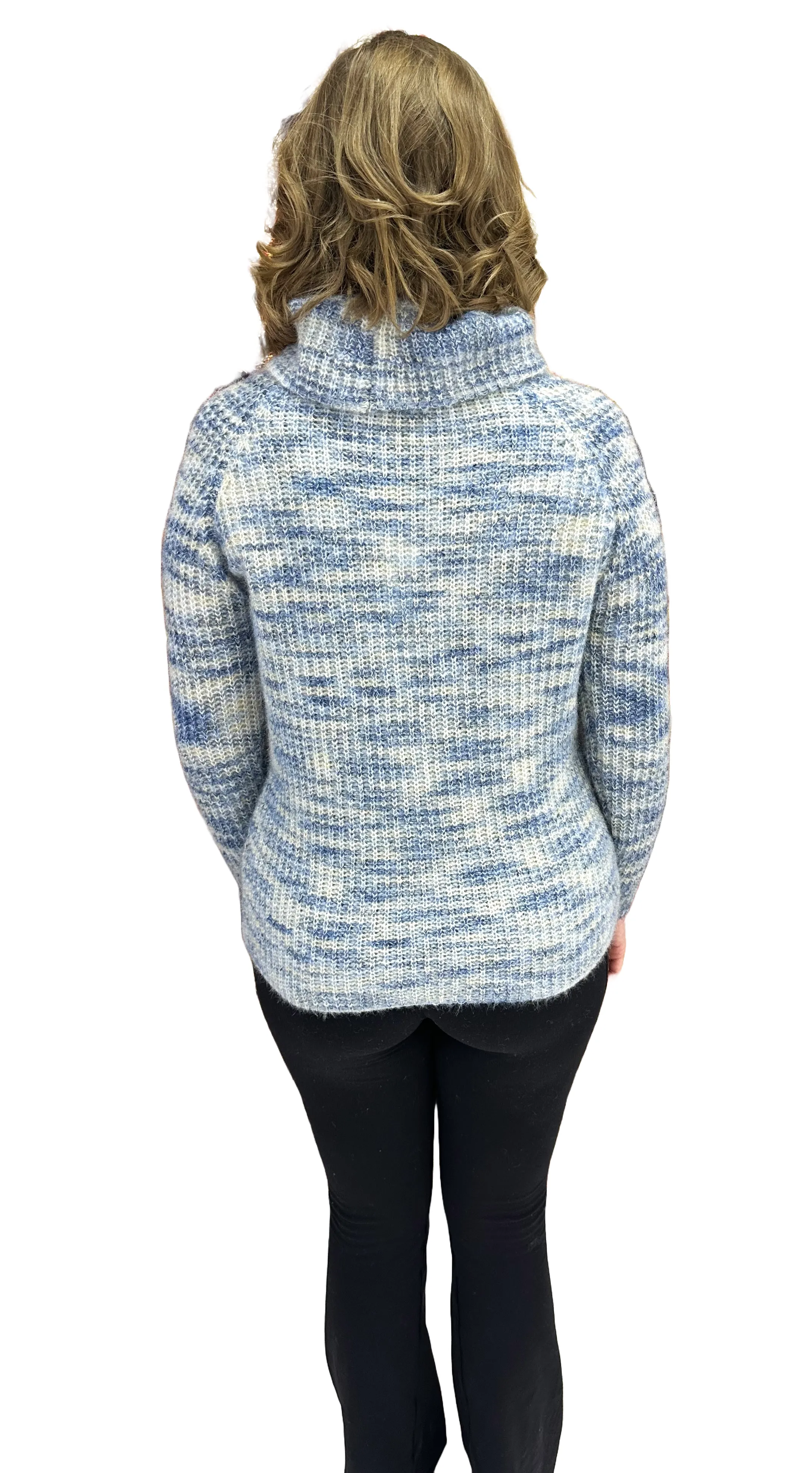 Soft Cowl Neck Sweater