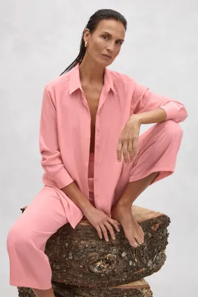 Soft Shirt in Peach