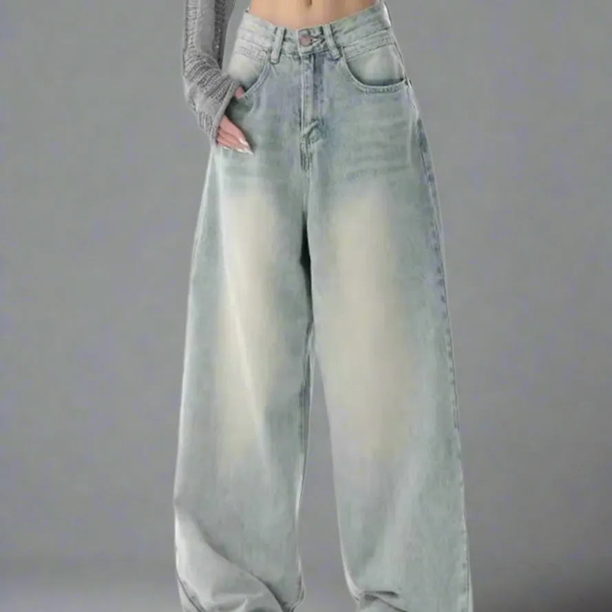 Soft Sweep Baggy Jeans