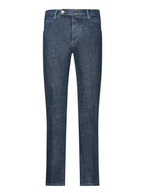 Tailored Blue Denim Jeans