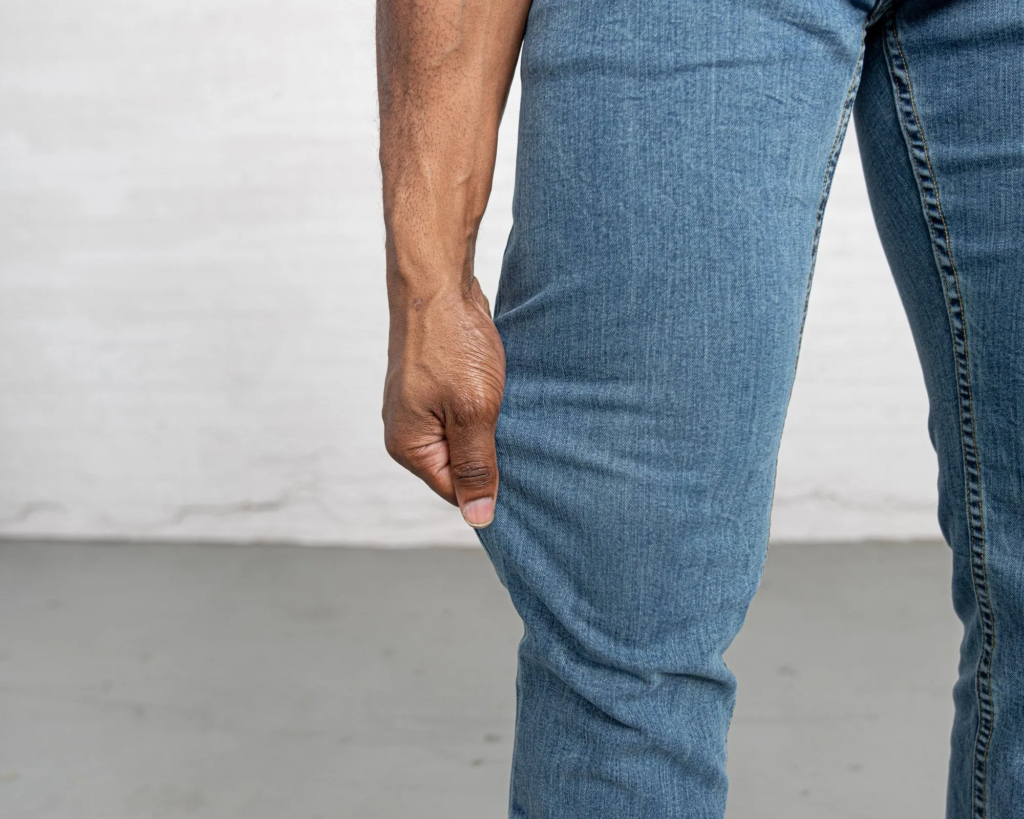 Tailored Fit Light Wash