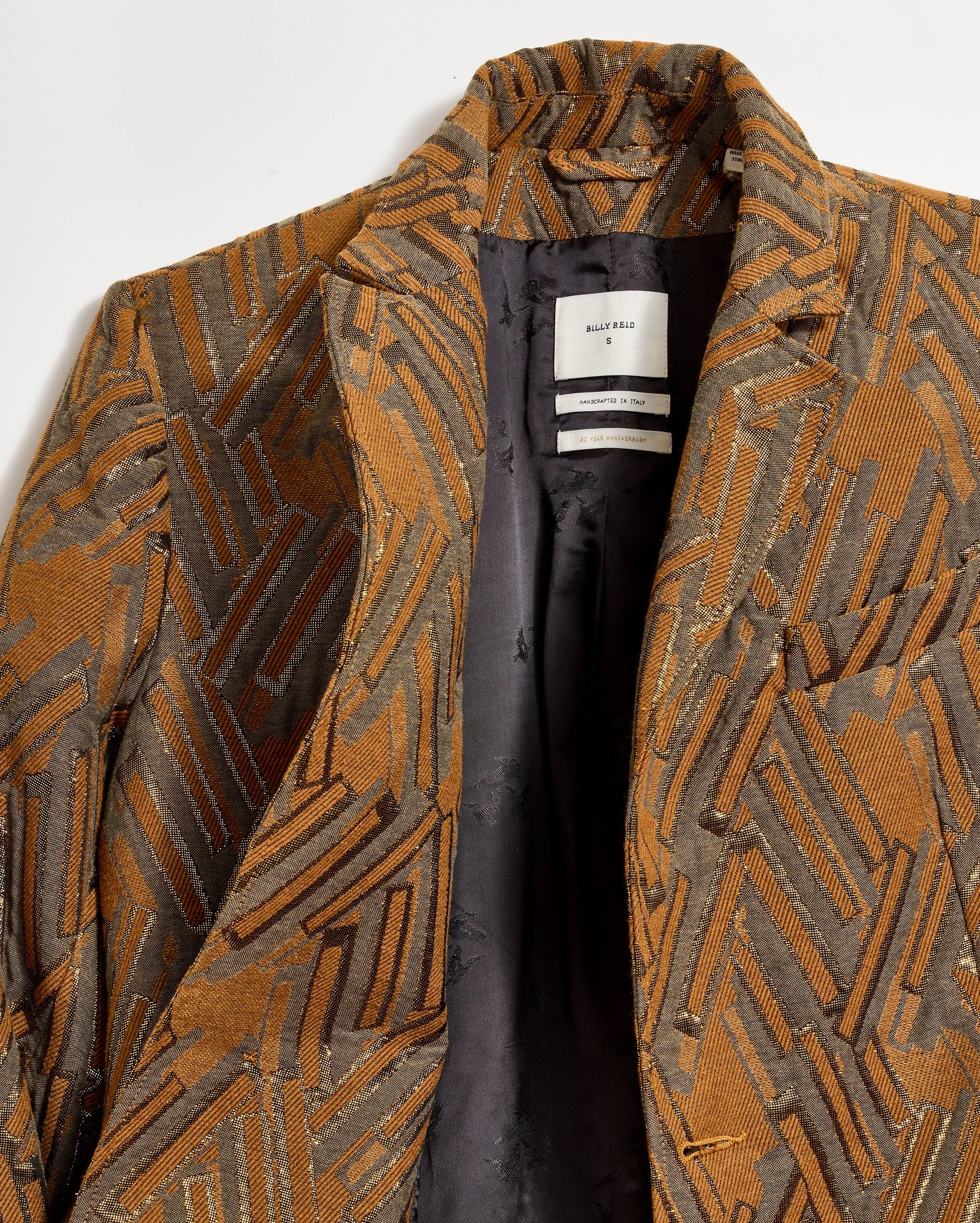 Tailored Jacquard Crombie