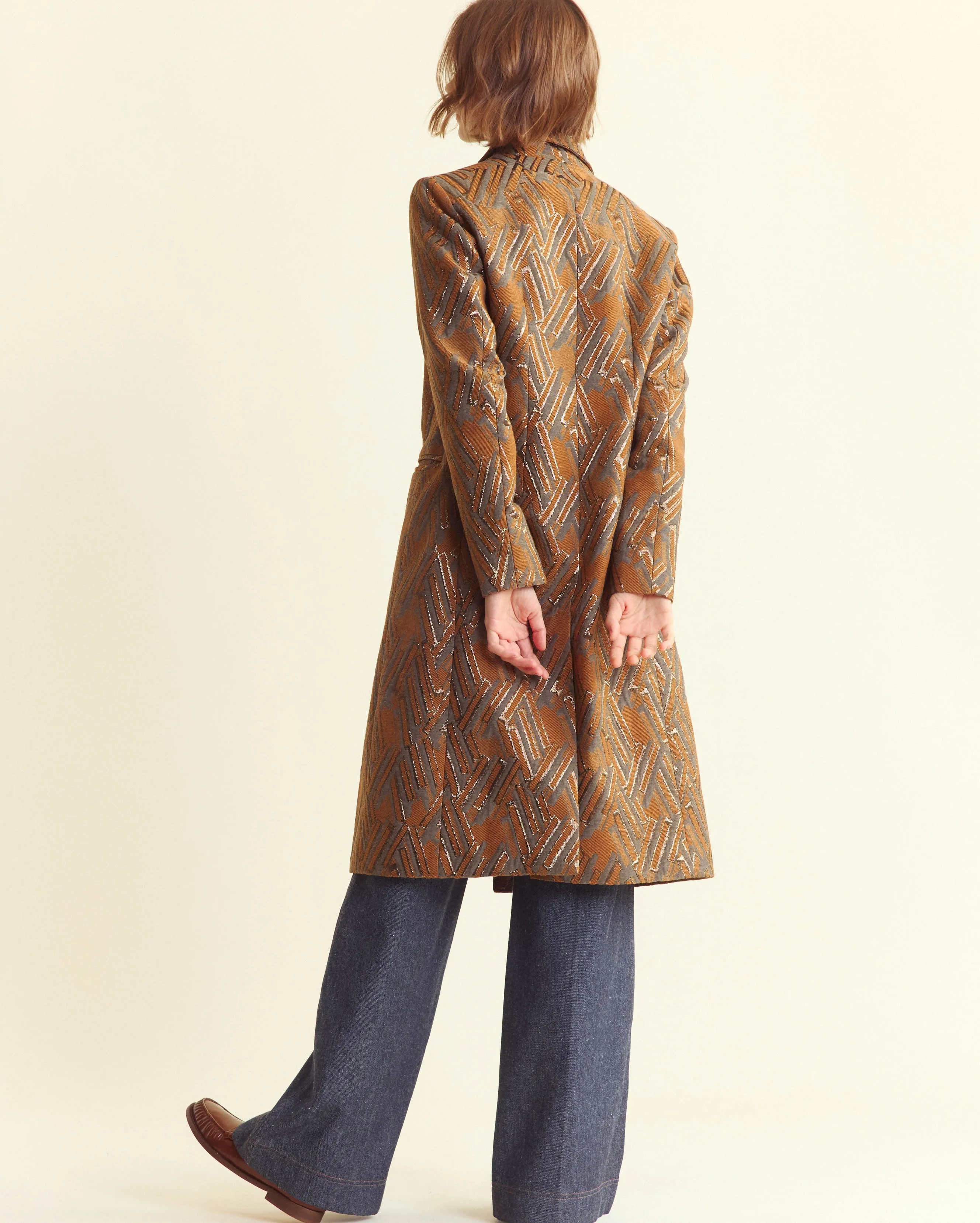 Tailored Jacquard Crombie