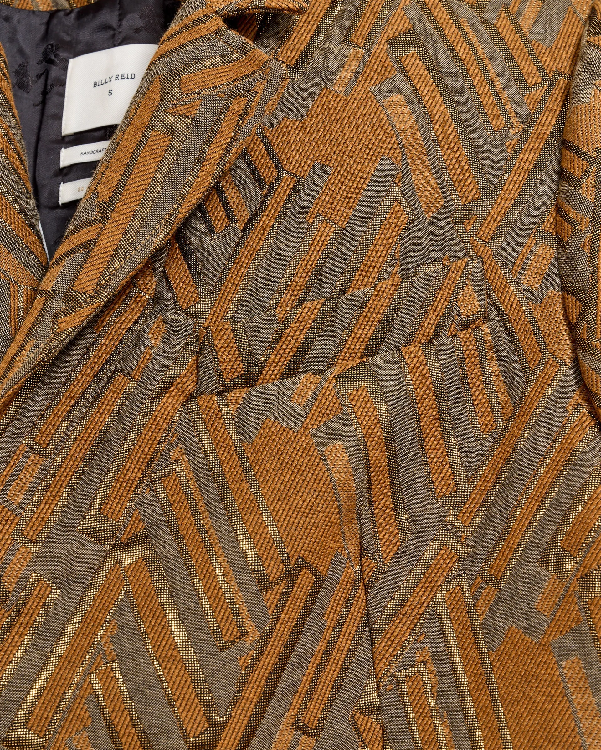 Tailored Jacquard Crombie