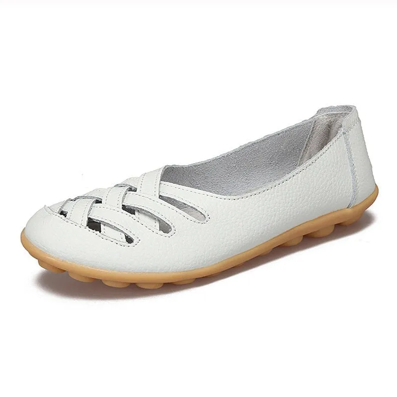 Vanccy Women's Comfort sofe pu Slip On Loafer
