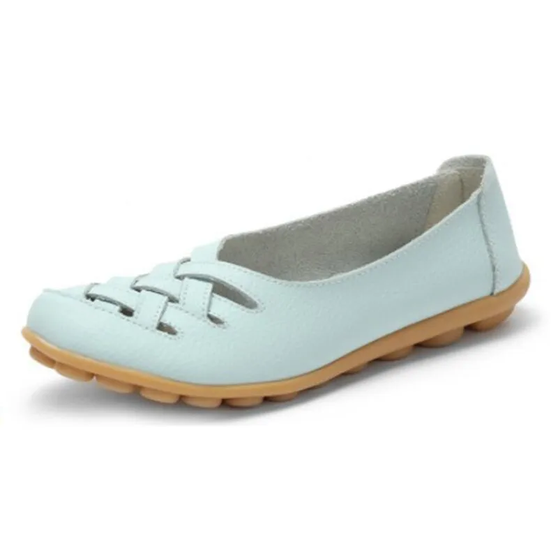 Vanccy Women's Comfort sofe pu Slip On Loafer