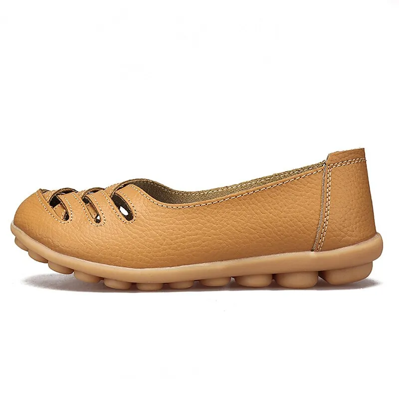 Vanccy Women's Comfort sofe pu Slip On Loafer
