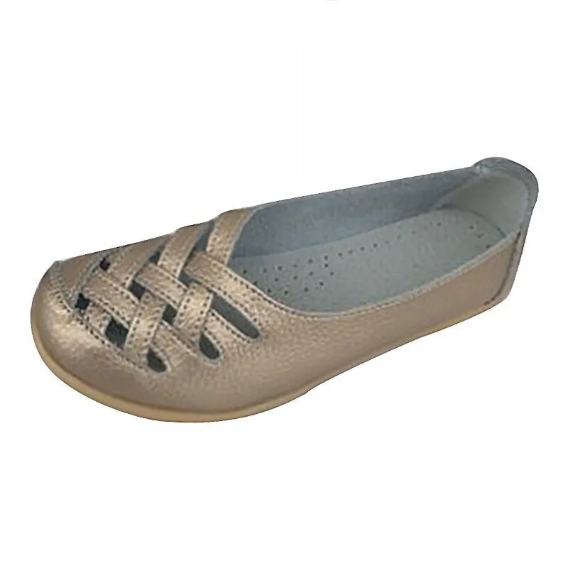 Vanccy Women's Comfort sofe pu Slip On Loafer