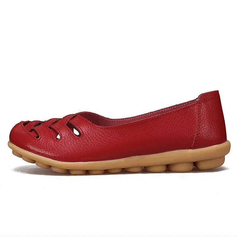 Vanccy Women's Comfort sofe pu Slip On Loafer