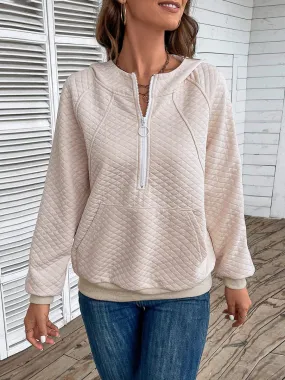 Warm Embrace Half Zip Hoodie
