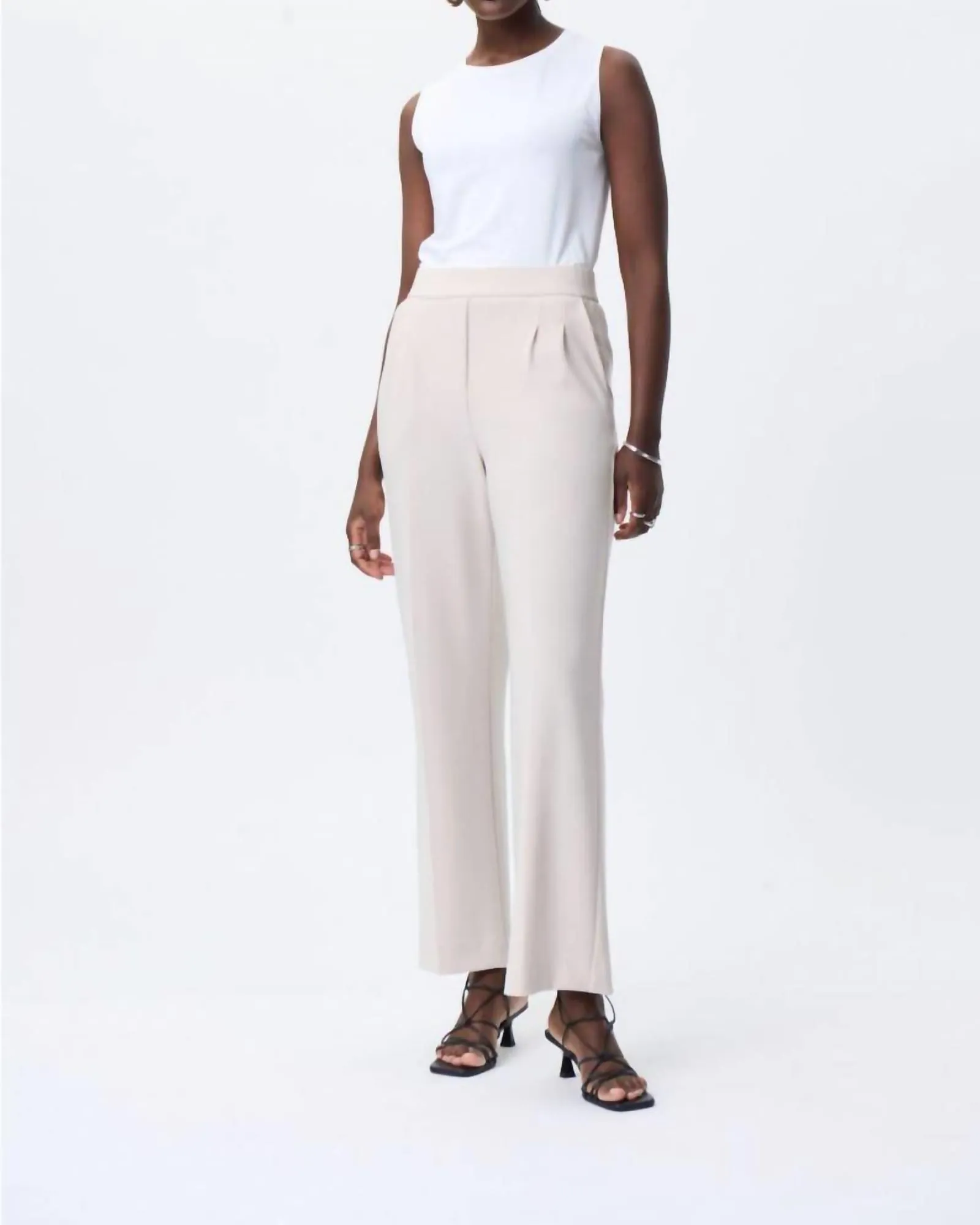Wide Leg Pants In Moonstone | Moonstone