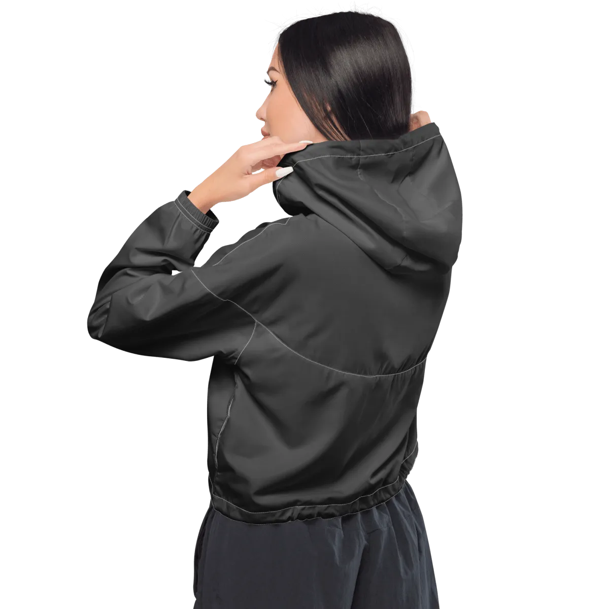 Women’s Cropped Windbreaker (Eclipse)