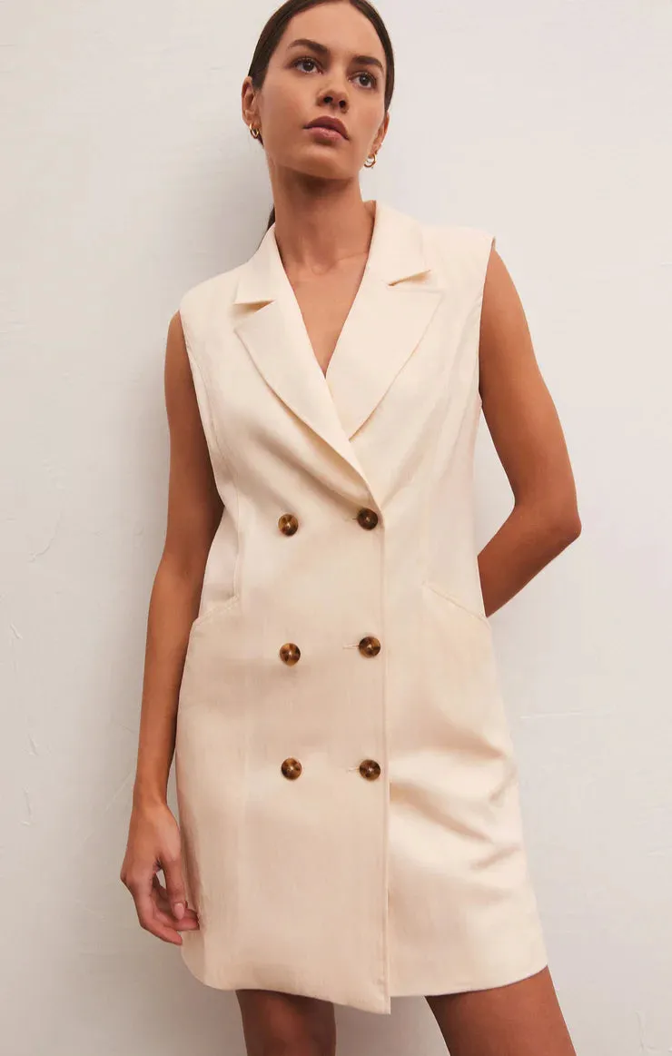Z SUPPLY - JOANNE BLAZER MINI DRESS